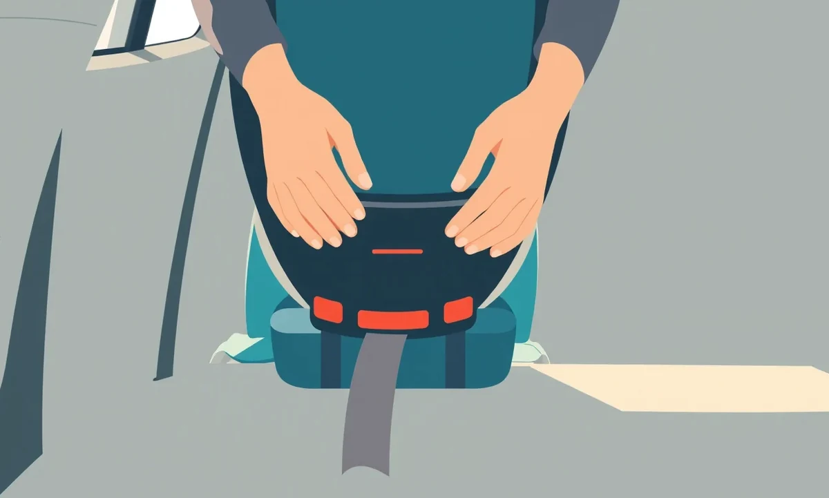 Upevnenie detskej autosedačky systémom Isofix v treťom rade sedemmiestneho vozidla
