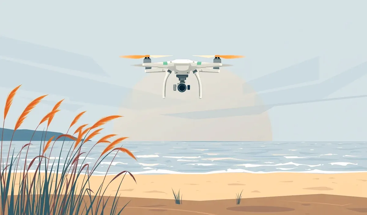 Poškodená lítiová batéria dronu so stopami dymu po havárii na pozemku firmy