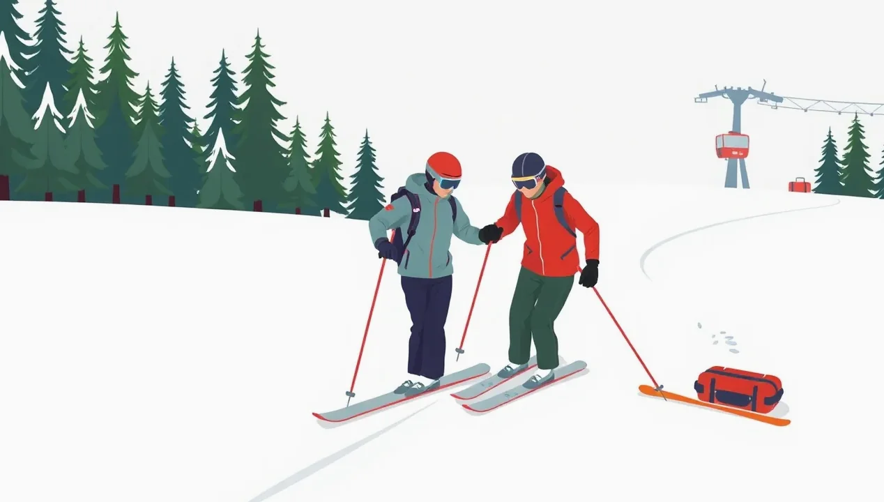 Pohľad na jazero Bled a Julské Alpy z turistického chodníka
