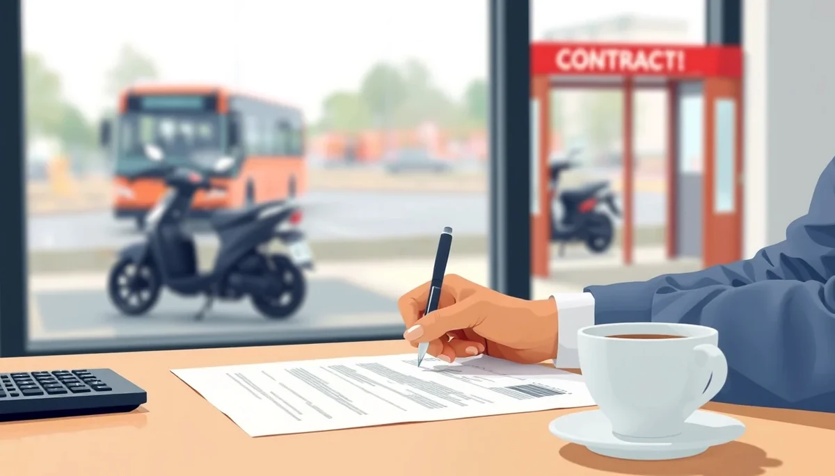Zdvíhacia plošina diaľkového autobusu pri nástupe cestujúceho na invalidnom vozíku