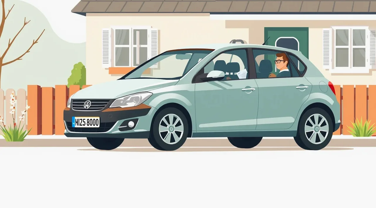 Žlté asistenčné odťahové vozidlo nakladá nepojazdný osobný automobil na diaľničnom odpočívadle