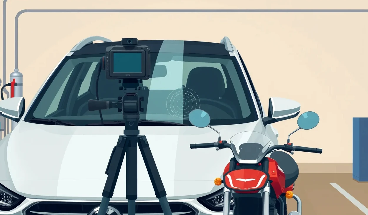 Moderný osobný automobil Mercedes-Benz zaparkovaný pred administratívnou budovou