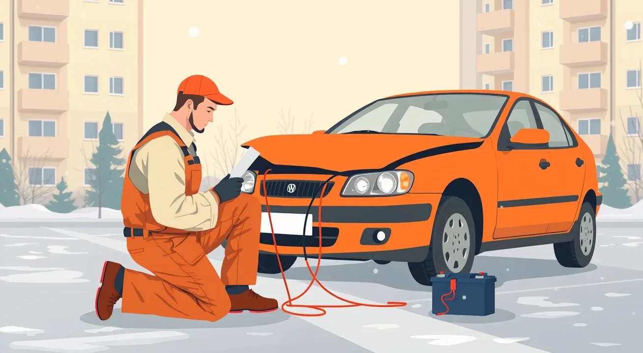 Vodič preberá kľúče od náhradného osobného vozidla pred autopožičovňou