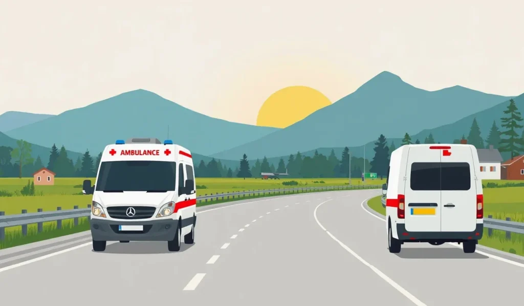 Interiér sanitného lietadla pripraveného na medicínsky transport pacienta